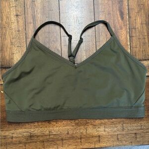 Athletic Works Olive Sports Bra